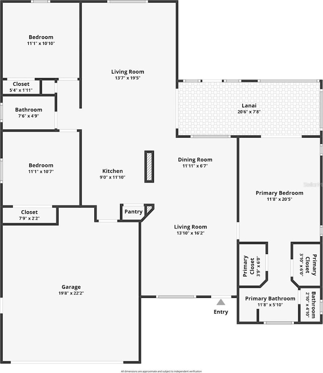 708 Sandy Hills Ave, Tarpon Springs, FL 34689 - view of floor plan / room layout