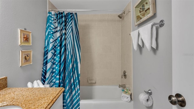 13720 Gulf Blvd Unit 305, Madeira Beach, FL 33708 - full bathroom with shower / tub combo and vanity