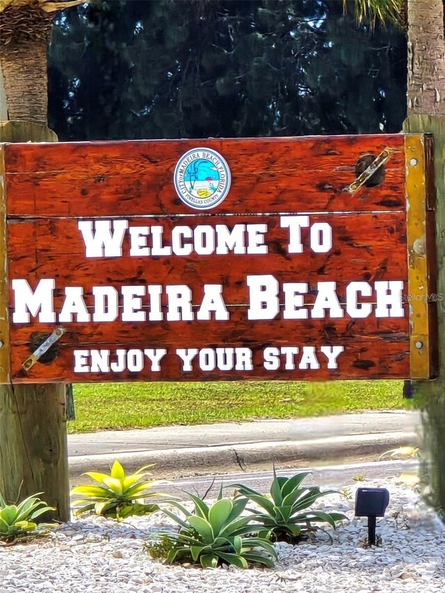 13720 Gulf Blvd Unit 305, Madeira Beach, FL 33708 - view of community sign