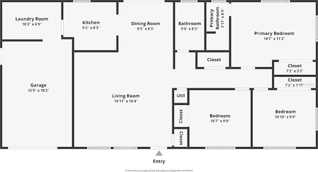 5561 24th Ter N, Saint Petersburg, FL 33710 - home floor plan