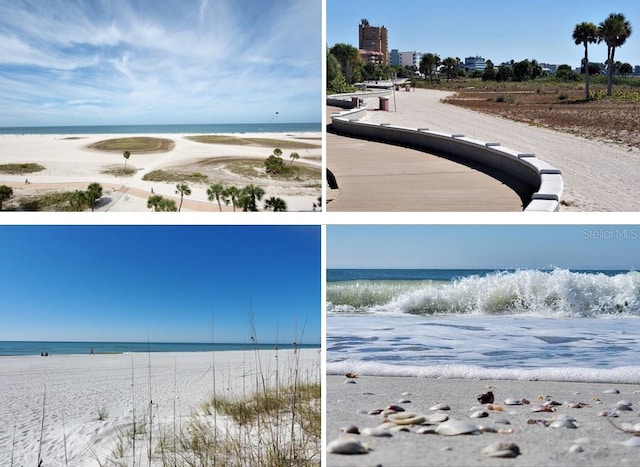 5561 24th Ter N, Saint Petersburg, FL 33710 - water view featuring nearby beach