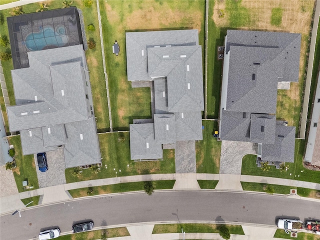 drone / aerial view