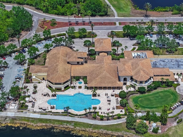aerial view