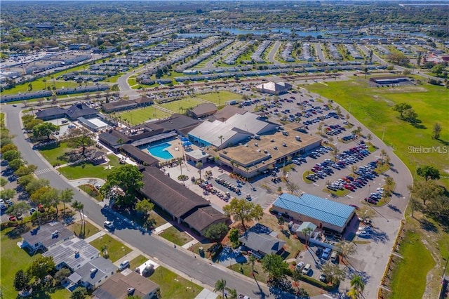 drone / aerial view