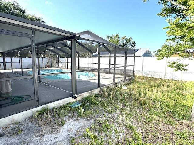 13924 Pathfinder Dr, Tampa, FL 33625 - view of vehicle parking with a fenced backyard
