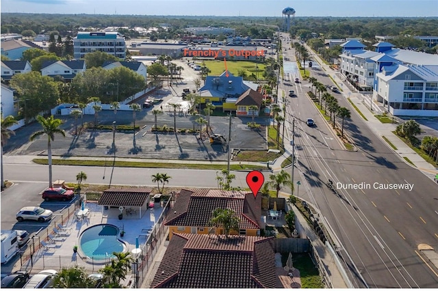 2600 N Paula Dr Unit 2B, Dunedin, FL 34698 - aerial view of a pool