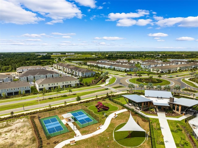 drone / aerial view