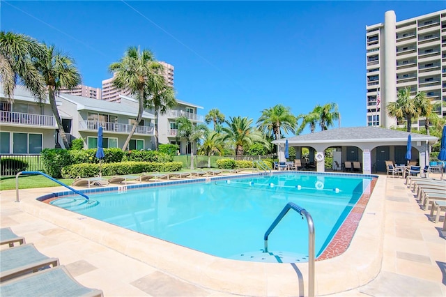 1301 Gulf Blvd Unit 107, Clearwater Beach, FL 33767 - community pool with a patio