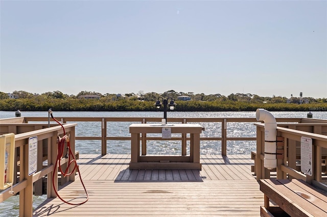 19417 Gulf Blvd Unit E217, Indian Rocks Beach, FL 33785 - view of dock with a deck with water view