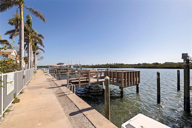 19417 Gulf Blvd Unit E217, Indian Rocks Beach, FL 33785 - dock area featuring boat lift and a water view