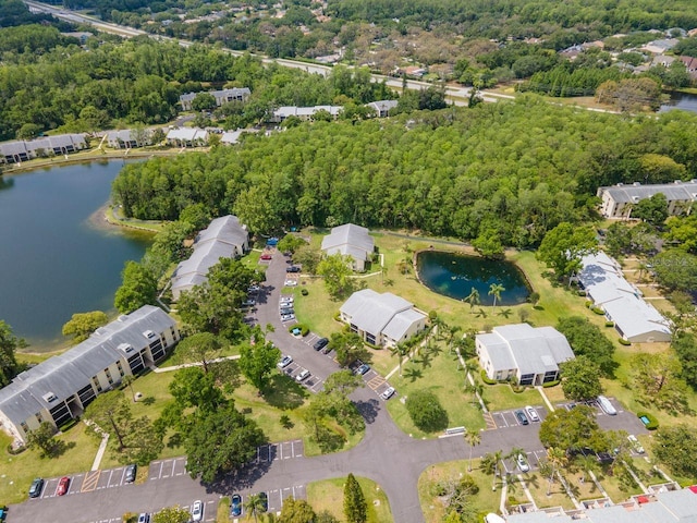 1400 Pine Glen Ln Unit B2, Tarpon Springs, FL 34688 - birds eye view of property featuring a water view