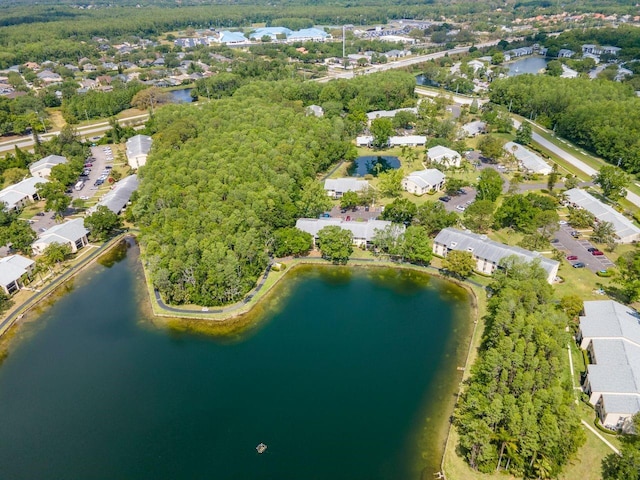 1400 Pine Glen Ln Unit B2, Tarpon Springs, FL 34688 - drone / aerial view with a residential view and a water view