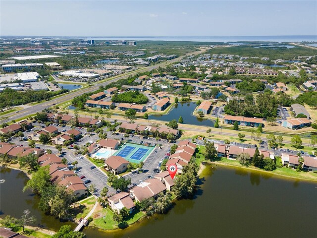 782 Village Lake Ter N Unit 102, Saint Petersburg, FL 33716 - view of property location featuring a large body of water and nearby suburban area