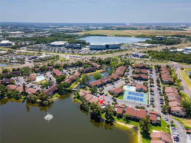 782 Village Lake Ter N Unit 102, Saint Petersburg, FL 33716 - aerial view of a large body of water