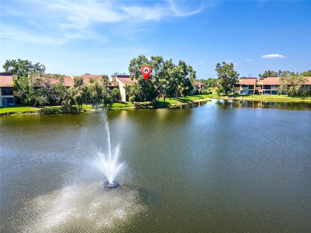 782 Village Lake Ter N Unit 102, Saint Petersburg, FL 33716 - water view featuring nearby suburban area