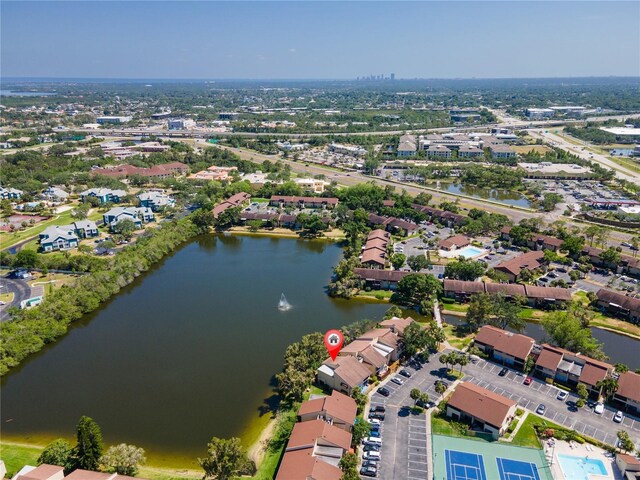 782 Village Lake Ter N Unit 102, Saint Petersburg, FL 33716 - bird's eye view of a large body of water