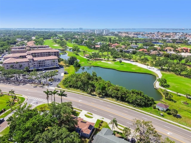 6207 Gulfport Blvd S, Gulfport, FL 33707 - aerial view featuring a water view and golf course view