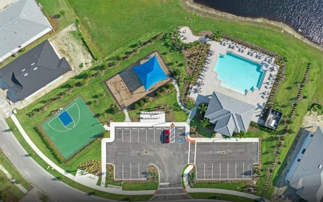 aerial view