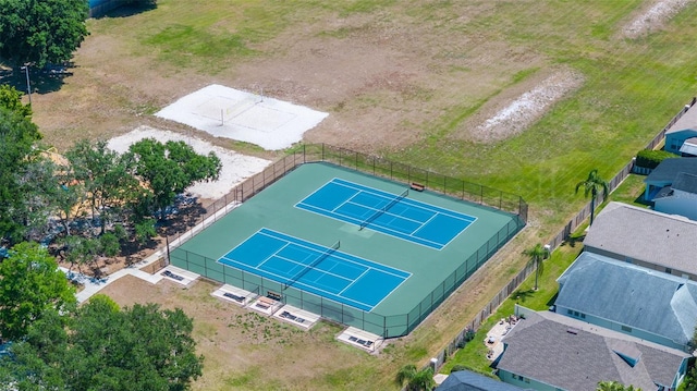aerial view