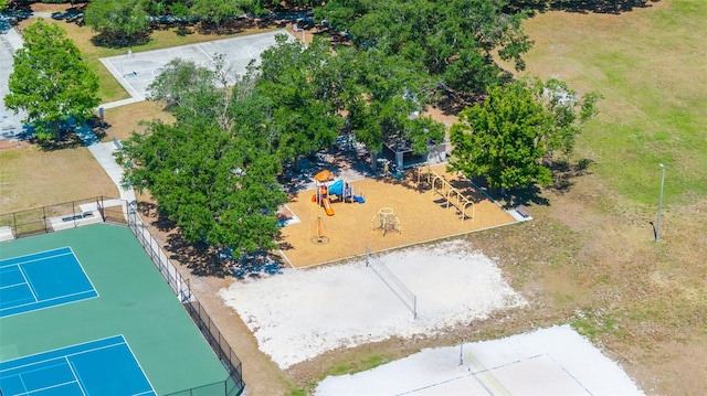 drone / aerial view