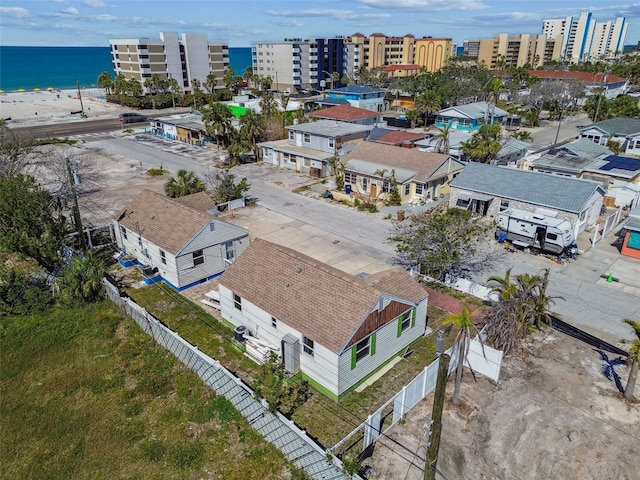 103 146th Ave E, Madeira Beach, FL 33708 - drone / aerial view featuring a water view