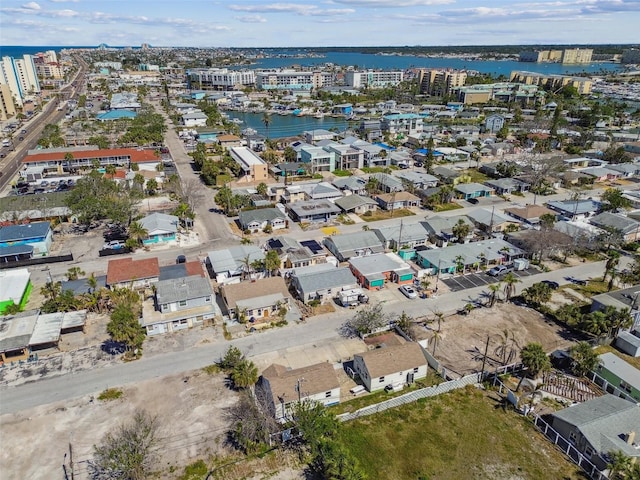 103 146th Ave E, Madeira Beach, FL 33708 - drone / aerial view featuring a water view