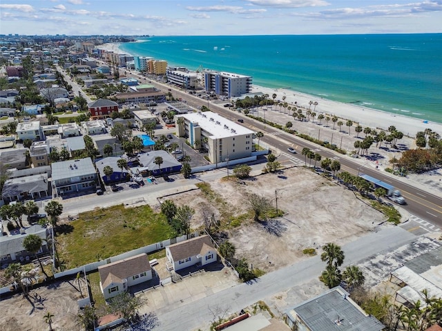 103 146th Ave E, Madeira Beach, FL 33708 - aerial view featuring a view of the beach and a water view