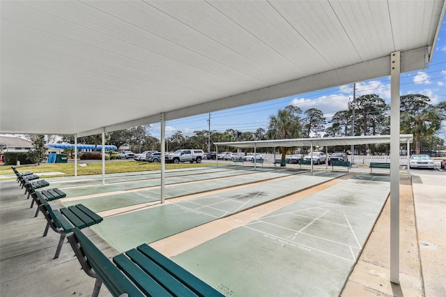 9945 47th Ave N Unit 208, Saint Petersburg, FL 33708 - view of community featuring shuffleboard