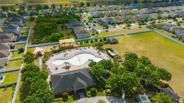 drone / aerial view featuring a residential view