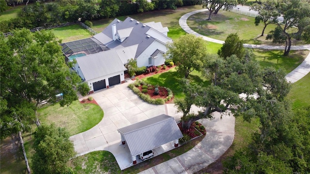 10101 Bryant Rd, Lithia, FL 33547 - view from above of property