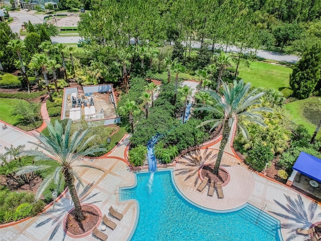view of pool