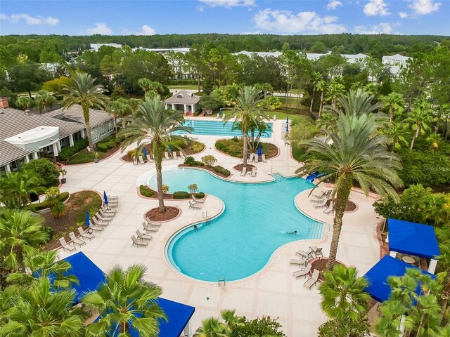 view of community pool