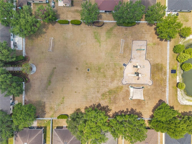 aerial view