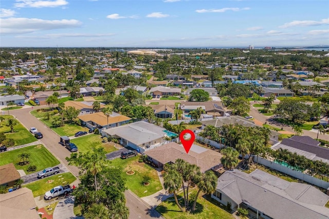 4340 50th Ter S, Saint Petersburg, FL 33711 - bird's eye view featuring a residential view