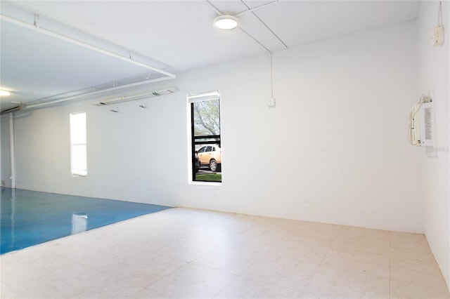view of tiled empty room