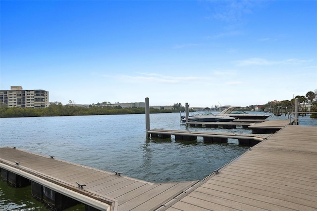 399 2nd St Unit 313, Indian Rocks Beach, FL 33785 - dock area with a water view