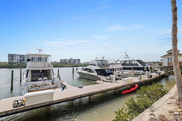 399 2nd St Unit 313, Indian Rocks Beach, FL 33785 - dock area with a water view