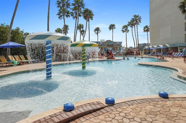 399 2nd St Unit 313, Indian Rocks Beach, FL 33785 - pool featuring a patio