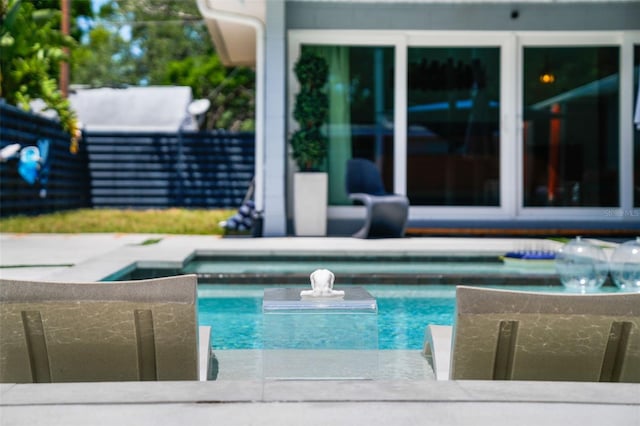 view of pool