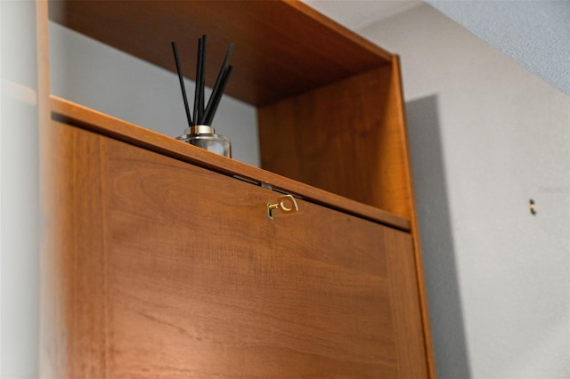 view of room details