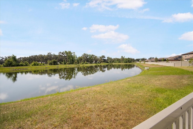 property view of water
