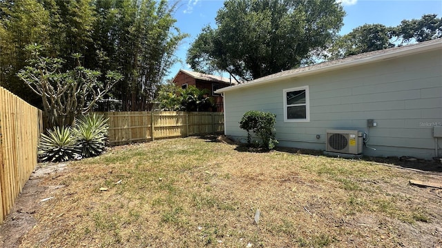 1419 55th St S, Gulfport, FL 33707 - view of yard with ac unit