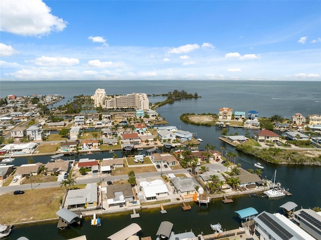 13810 Malcolm Ave, Hudson, FL 34667 - aerial overview of property's location featuring a nearby body of water and nearby suburban area