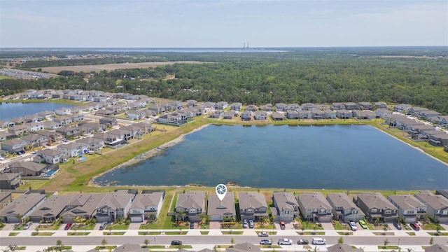 5059 Bromeliad Ave, Wimauma, FL 33598 - aerial overview of property's location featuring nearby suburban area and a nearby body of water