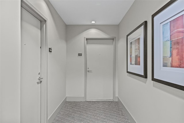 175 1st St S Unit 2603, Saint Petersburg, FL 33701 - corridor with baseboards and carpet floors