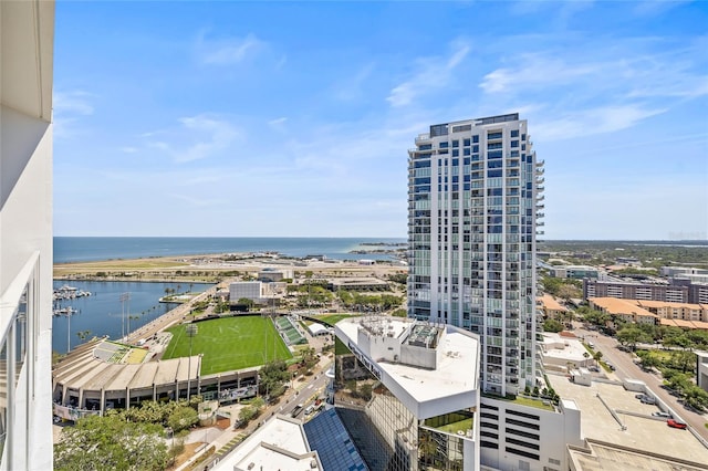175 1st St S Unit 2603, Saint Petersburg, FL 33701 - view of water feature featuring a city view