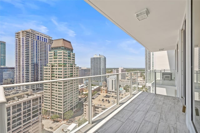 175 1st St S Unit 2603, Saint Petersburg, FL 33701 - balcony with a city view