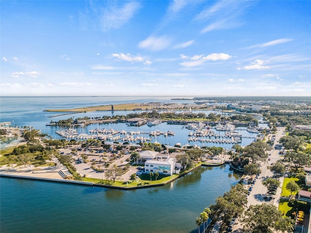 175 1st St S Unit 2603, Saint Petersburg, FL 33701 - bird's eye view with a water view