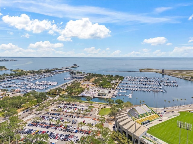 175 1st St S Unit 2603, Saint Petersburg, FL 33701 - bird's eye view featuring a water view