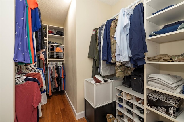 1916 Sandstone Pl, Clearwater, FL 33760 - walk in closet with wood finished floors
